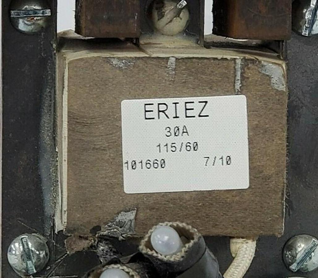 Used ERIEZ 101660 115/60 30A E-FRAME ASSEMBLY 2N-795089 FOR D30N VIBRATOR
