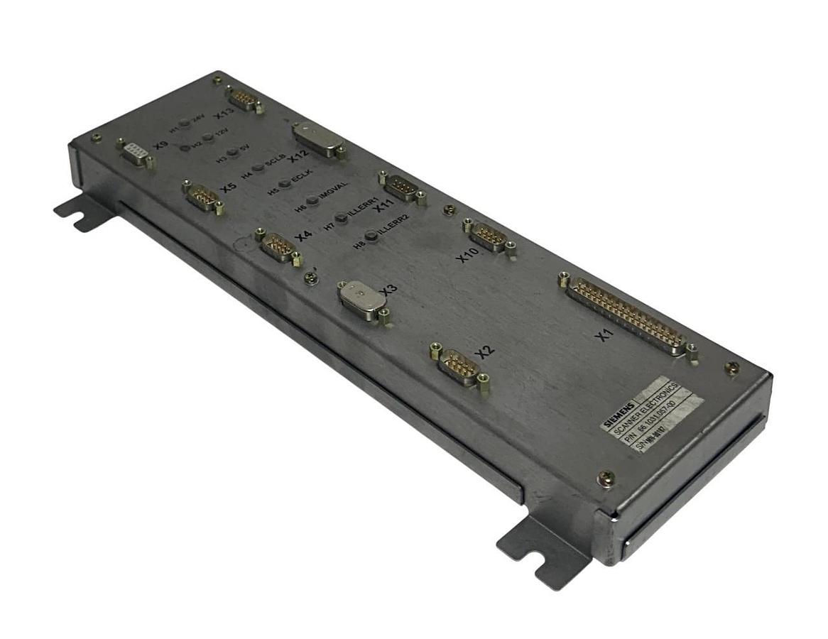 Used SIEMENS SVTRONICS 66.1031.057-00 / 66103105700 10-PORT SCANNER MODULE USNP