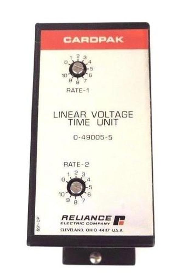 Used NIB RELIANCE ELECTRIC 0-49005-5 CARDPAK LINEAR VOLTAGE UNIT 0490055