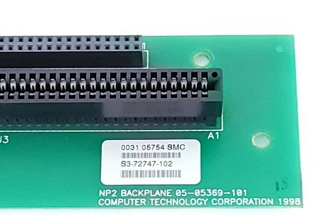 Used CTC 05-05369-101 NP2 BACKPLANE PC BOARD 0505369101