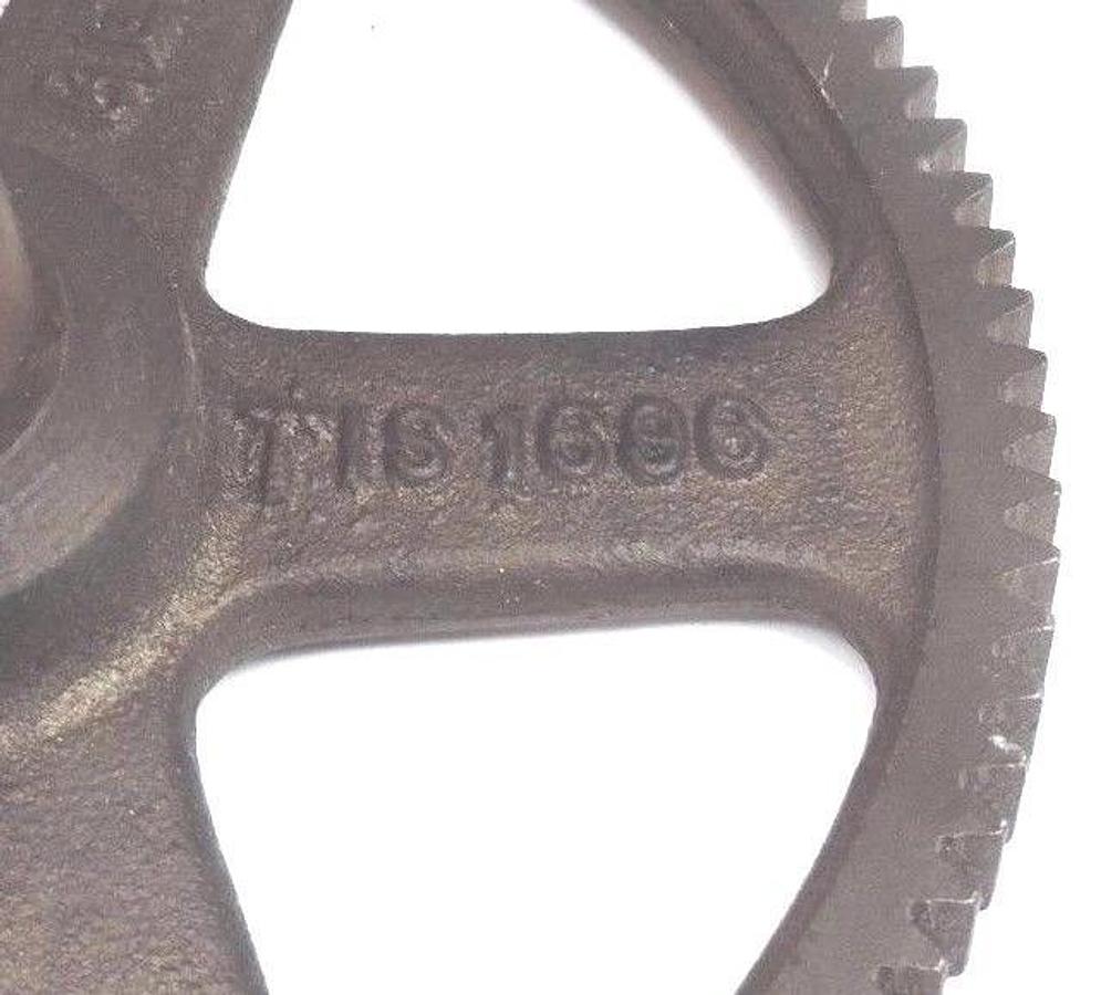 Used OHIO GEAR TIS-1696 SPUR GEAR 96 TEETH, 6.125" O.D. 5/8" BORE WITH ROLLER TIS1696