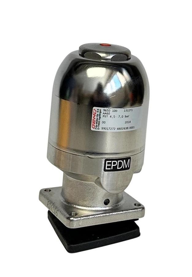 KRONES GEMU 9650 10D 1311T1 / 0900931567 DIAPHRAGM VALVE ACTUATOR TYPE 650 NSNP