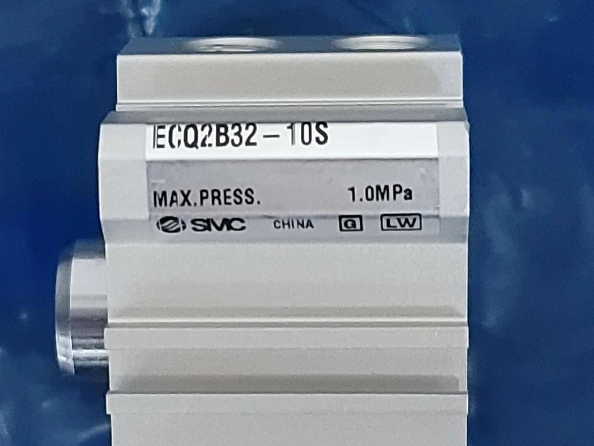 Used NEW SMC ECQ2B32-10S COMPACT CYLINDER 1.0MPa ECQ2B3210S