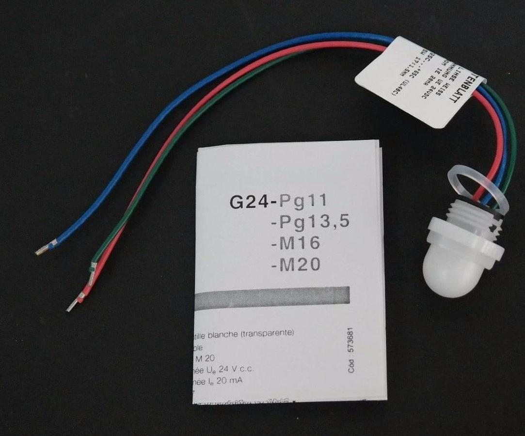 Used LOT OF 2 NIB SCHMERSAL 50161-65.00 INDICATOR LAMPS LED