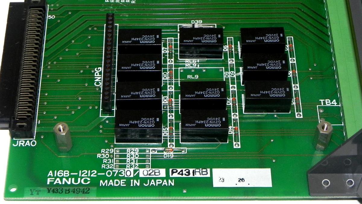 Used FANUC A16B-1212-0730/02B PC BOARD EMERGENCY & BRAKE CONTROL A16B-1212-0730