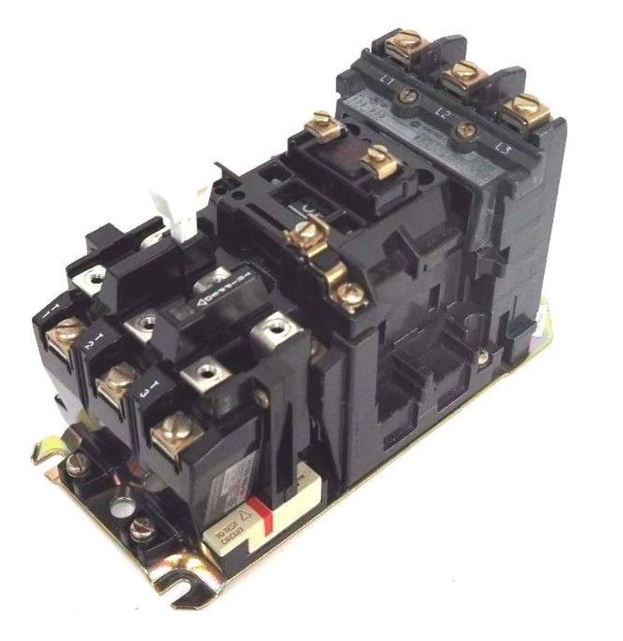 Used ALLEN BRADLEY 509-B0D STARTER SIZE 1, SERIES B, 27AMP, 115-120V COIL, 509B09
