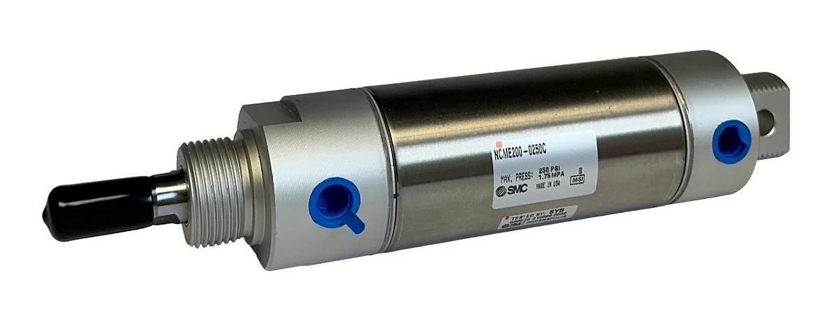 SMC NCME200-0250C / NCME2000250C PNEUMATIC CYLINDER 2-1/2'' STROKE 2'' BORE NSNP
