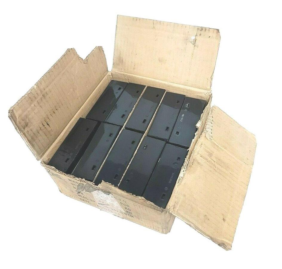 Used BOX OF 10 NEW YBHC1217W (12V6.0AH) MAINTENANCE-FREE SEALED LEAD-ACID BATTERIES