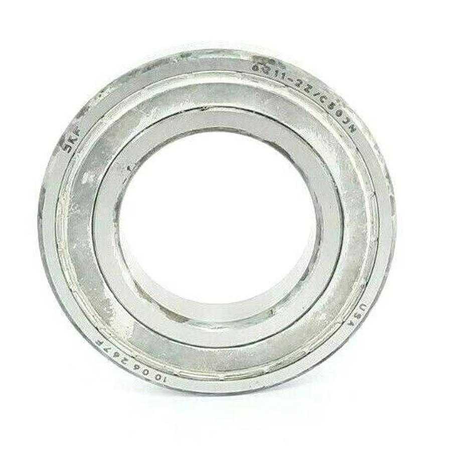 Used SKF 6211-2Z/C3GJN SINGLE ROW BALL BEARING 1006267F