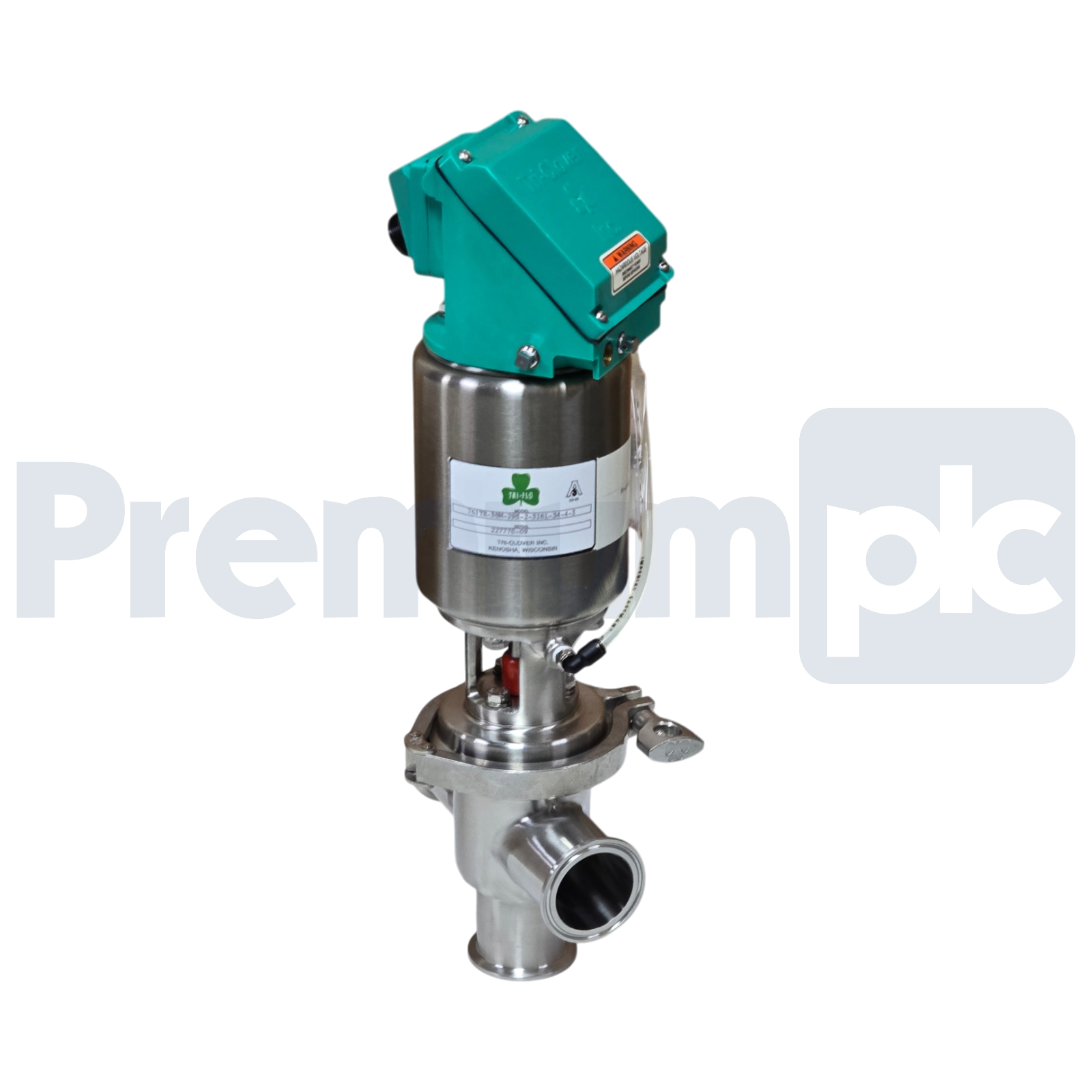 Used Alfa Laval Tri-Clover 761TR 2" SS Air Seat Valve 761TR-30M-29S-2-316L-34-4-3 NEW