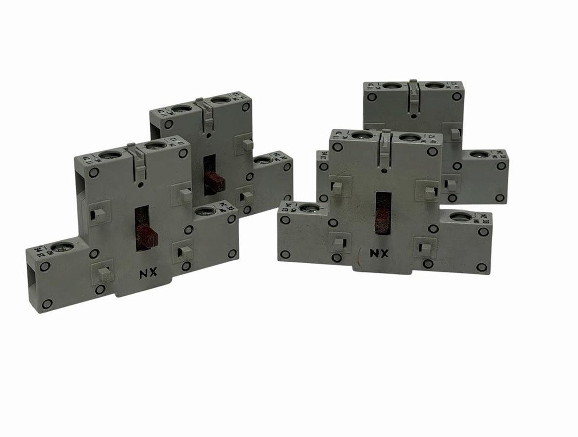 Used LOT OF 4 ALLEN BRADLEY 194E-E-P11 AUXILLARY CONTACTS 194EEP11 SER. B