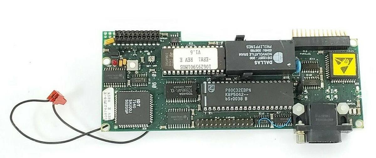Used BOSTON / FINCOR 105762309-E REV. E 0216 INTERFACE BOARD PB2 105893101R 105762309