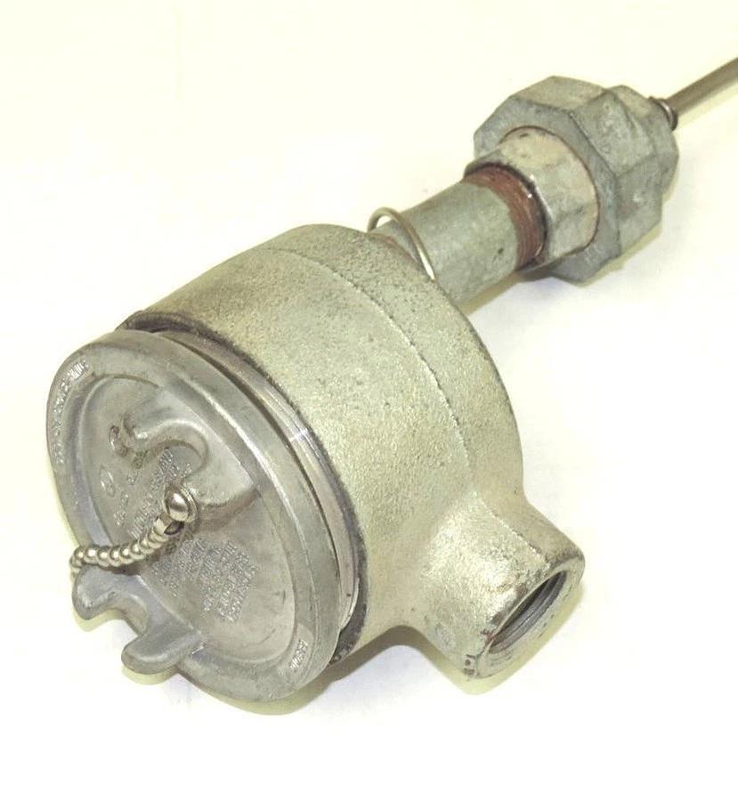 Used CROUSE-HINDS 3/4 GUAB 26 TEMPERATURE CONTROL PROBE 0101639 OUTLET BOX