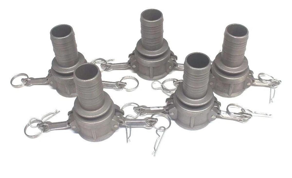LOT OF 5 NEW GOODYEAR C150-SS STAINLESS STEEL COUPLERS 1-1/2", C150SS