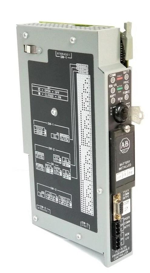 Used ALLEN BRADLEY 1785-LT2 A PROCESSOR MODULE F/W: REV. F, SER. A, 1785LT2
