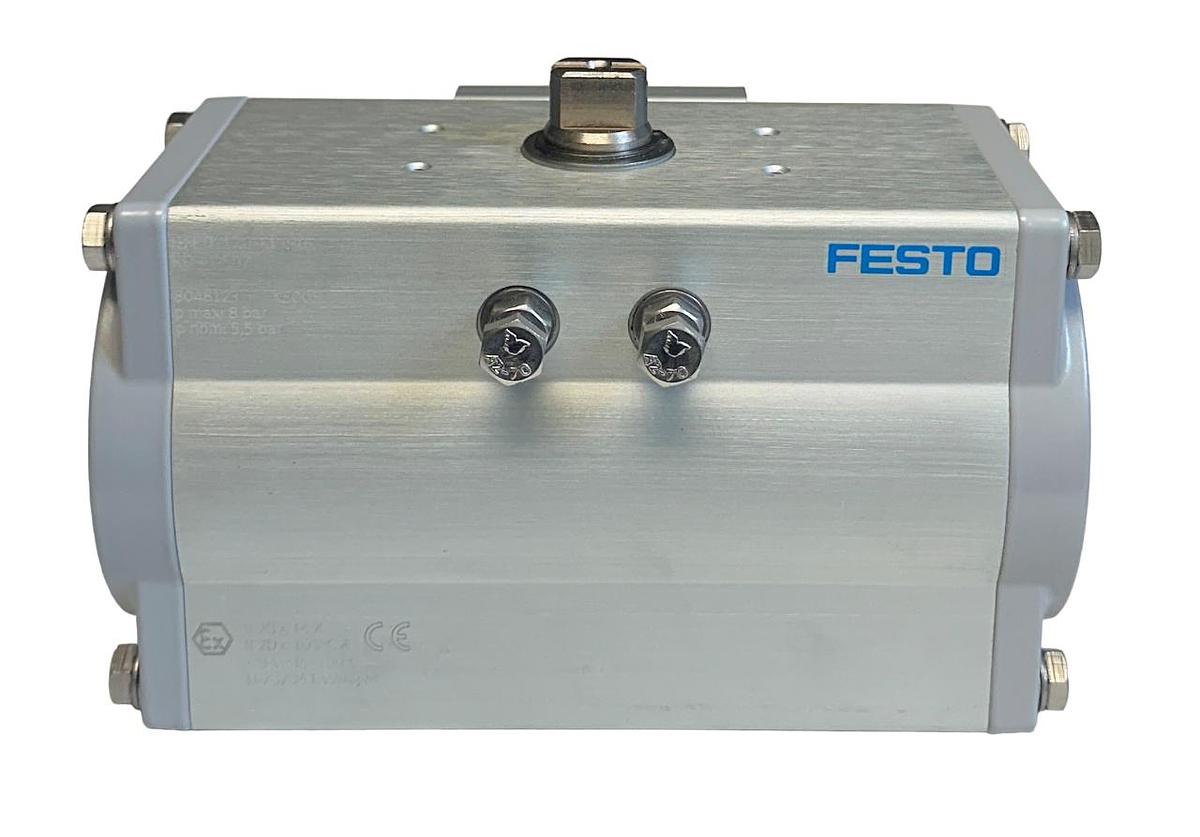 Used NEW FESTO DFPD-120-RP-90-RD-F0507 / 8048123 QUARTER TURN ACTUATOR ISO 5211 NSFP