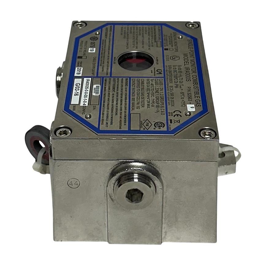 GENERAL MONITORS IR4000S GAS MONITOR IR4000S-0-0-00-1-0-4 / 32563-9 24VDC NSNP