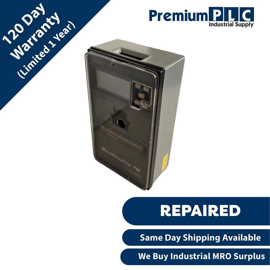 Refurbished REP. GENERAL ELECTRIC GE A208LSIGMR MicroVersaTrip PM TRIP UNIT CT=800A A208LSIG