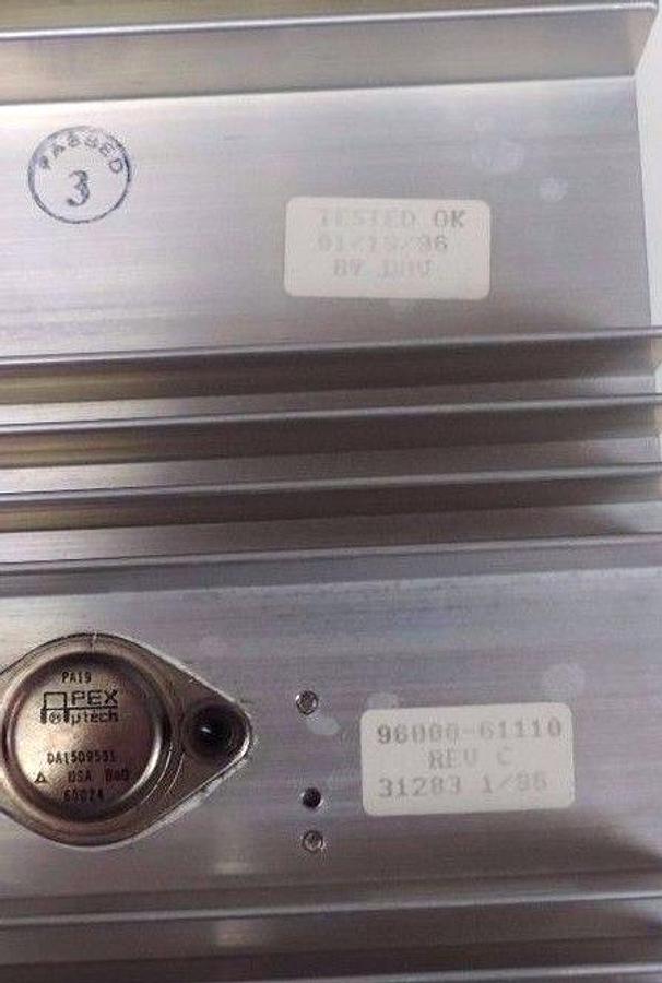 Used NEW THERMO SCIENTIFIC FINNIGAN 96000-61110 WAVEFORM AMPLIFIER 9600061110, REV. C