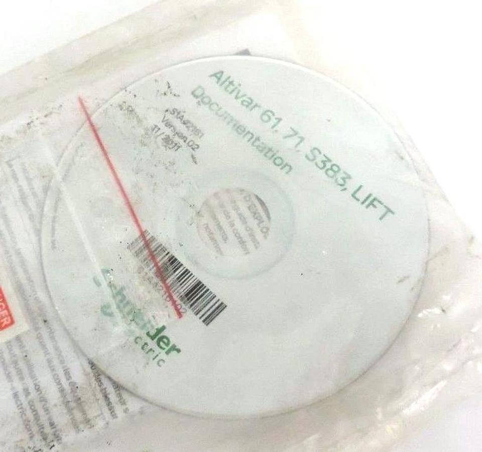 NEW SCHNEIDER ELECTRIC ALTIVAR ATV71 61, 71, S383, LIFT PROGRAMMING SOFTWARE