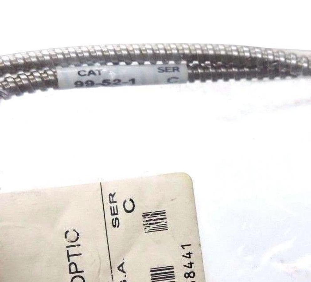 Used NEW ALLEN BRADLEY 99-52-1 GLASS FIBER OPTIC CABLE 99521, SER. C