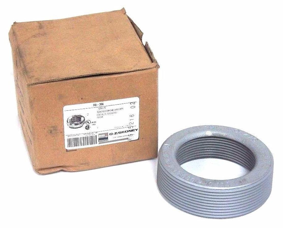 Used NIB EGS OZ GEDNEY RB-356 REDUCING BUSHING MALLEABLE IRON