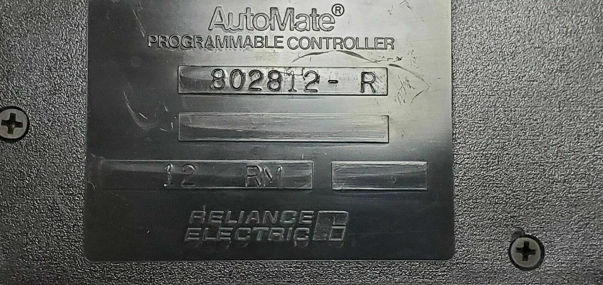 Used RELIANCE ELECTRIC 802812-R AUTOMATE PROGRAMMABLE CONTROLLER OUTPUT MODULE 45C60