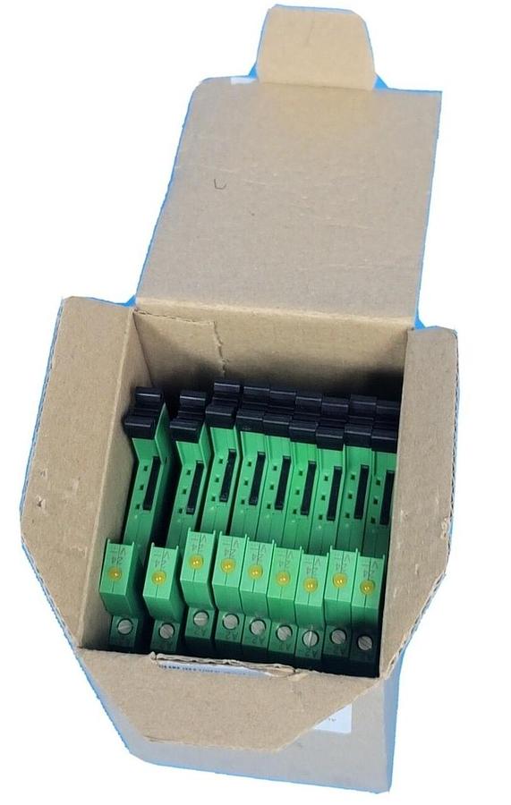 Used LOT OF 9 NEW PHOENIX CONTACT PLC-RSC-24DC/21 RELAY MODULES 2966171 PLCRSC24DC21