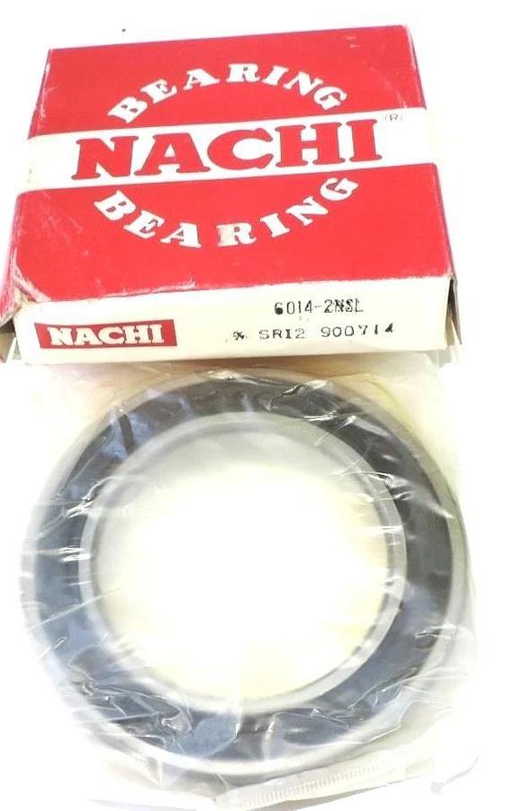 Used NIB NACHI 6014-2NSL BEARING DEEP GROOVE 70X110X20MM 60142NSL