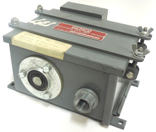 Used GEMCO ROTATING CAM LIMIT SWITCH 1980-404X-SP-X-R20-R1, 4-POSITION GEARED LIMIT