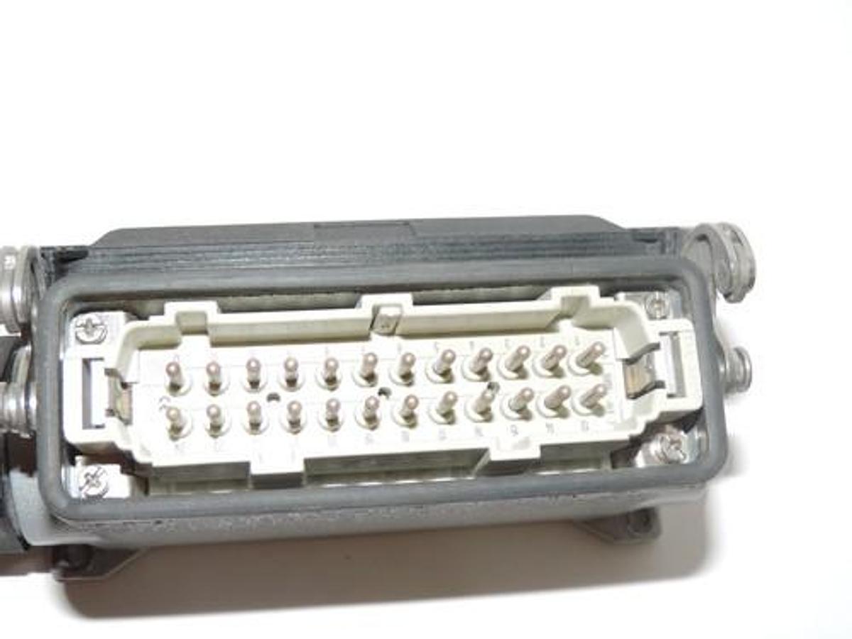Used ILME 23493 SIDE ENTRY CONNECTOR HOOD WITH ILME 16A-500V MALE CONNECTOR