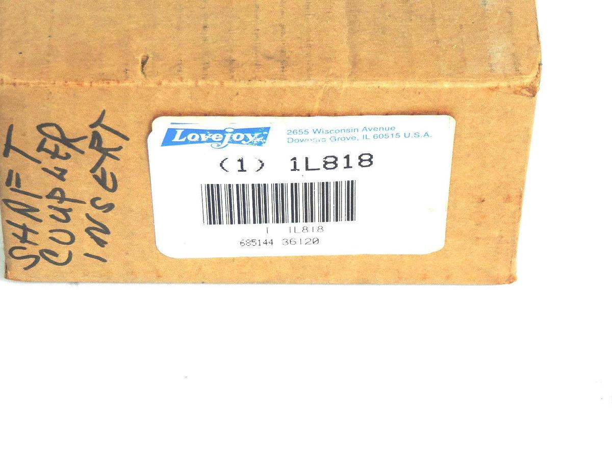 Used NIB LOVEJOY 1L818 COUPLER 1.25''