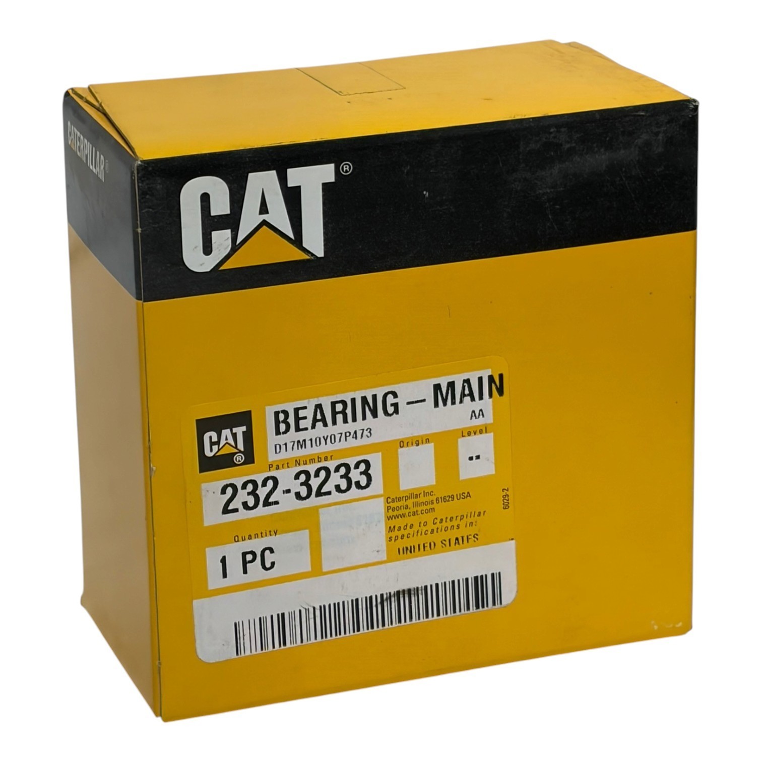 Used Genuine CAT Caterpillar 232-3233 Engine Main Bearing Standard 1 PC New OEM