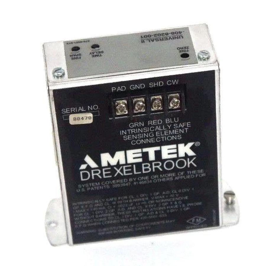 Used AMETEK DREXELBROOK 408-8202-001 UNIVERSAL II LEVEL TRANSMITTER 408-8200