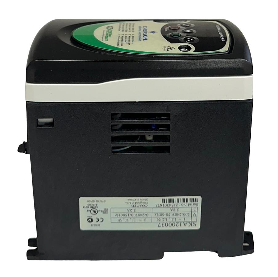Used CONTROL TECHNIQUES SKA1200037 / 11310305101001 COMMANDER SK DRIVE 0.37kW NSMP
