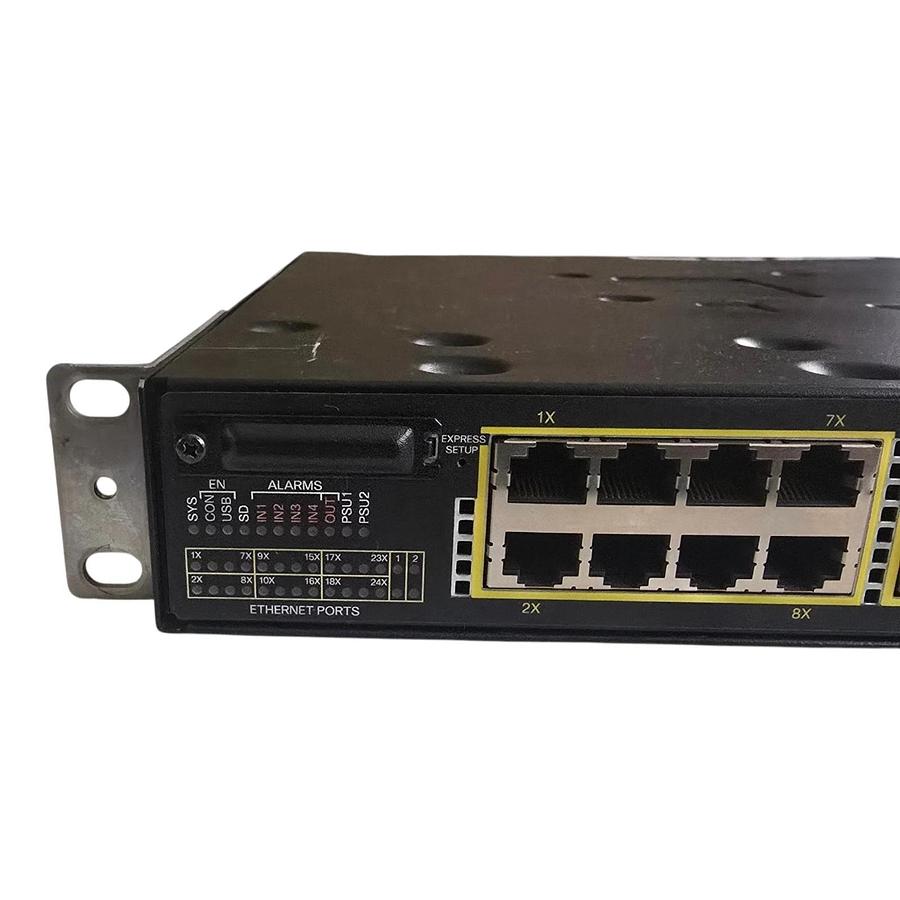 Used Cisco IE-3010-24TC | Catalyst IE3010 Ethernet Switch 24-Pt 10/100Base-TX 19"