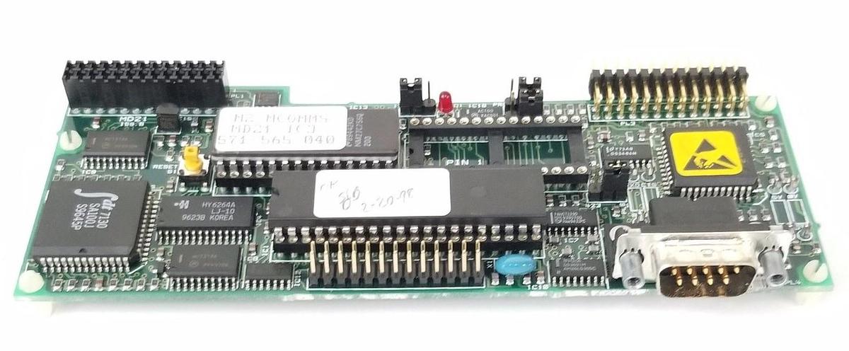 Used CONTROL TECHNIQUES 9200-0135 POWER BOARD MODULE 95300-R2, MD-21, 571-565-040