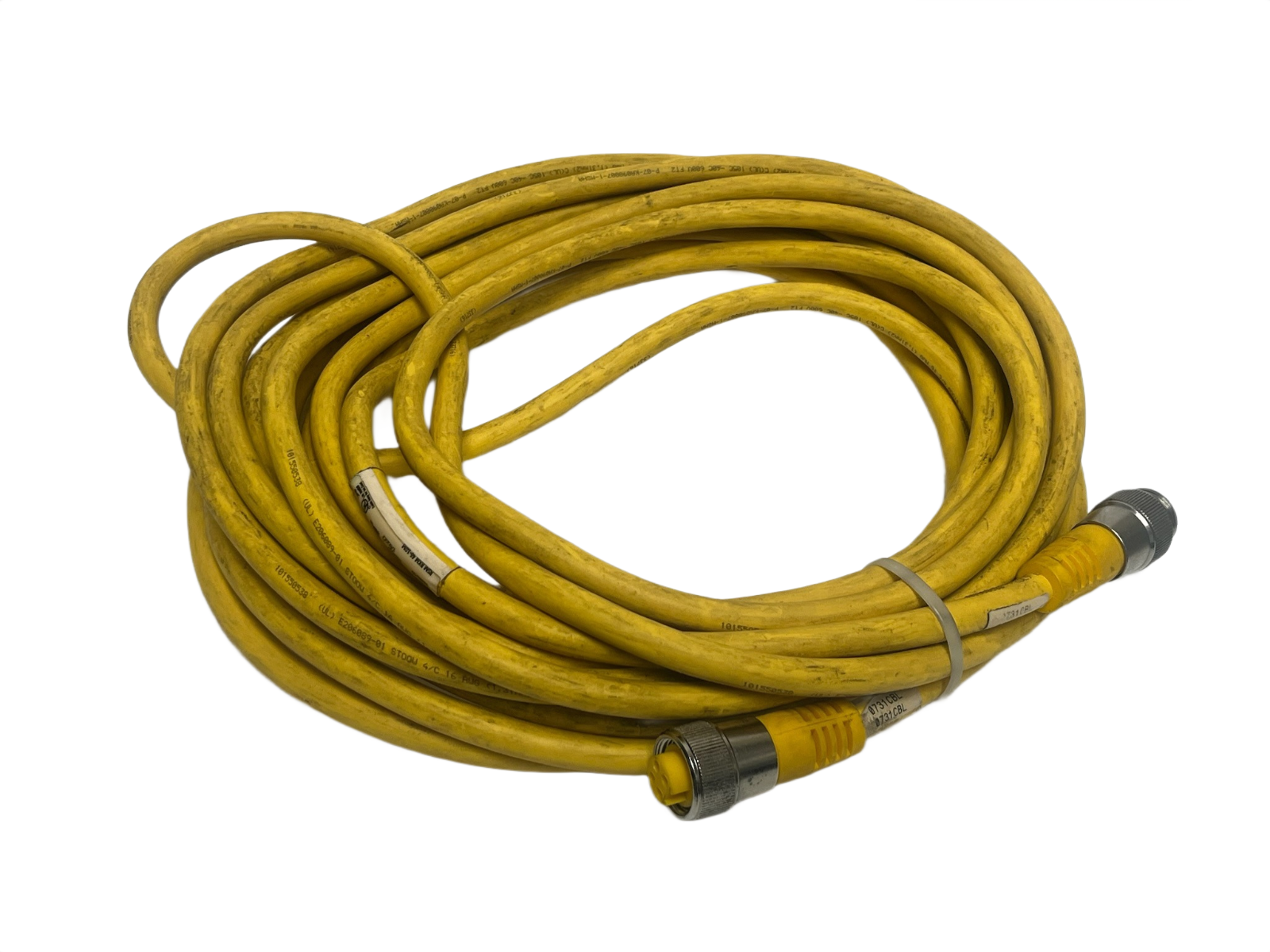 Used Turck RSM RKM 46-10M Extension Cable 4-Pin 7/8" Minifast 10M