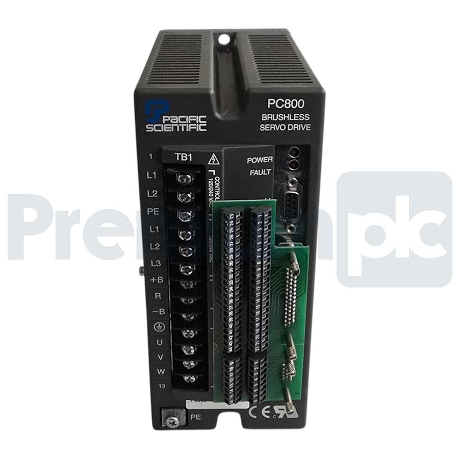 Used Pacific Scientific PC833-001-N PC800 Series Brushless Servo Drive PC833001N XLNT