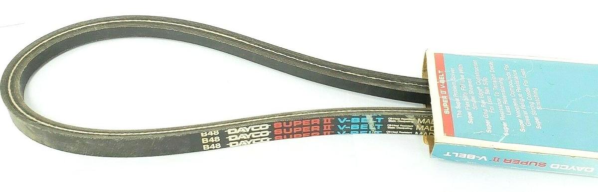 Used NEW DAYCO B48 SUPER II V-BELT I6C1295, 21/32X51''