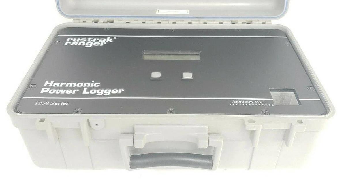 Used RUSTRAK RANGER 1250 SERIES HARMONIC POWER LOGGER RR2-1258-3