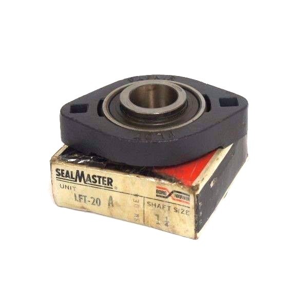 Used NIB SEALMASTER LFT-20 FLANGE BEARING 1-1/4" SHAFT SIZE LFT-20A