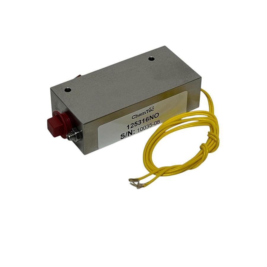 NEW ChemTec 125-316-NO Adjustable Flow Switch | 316 Stainless Steel | 1/8" NPT