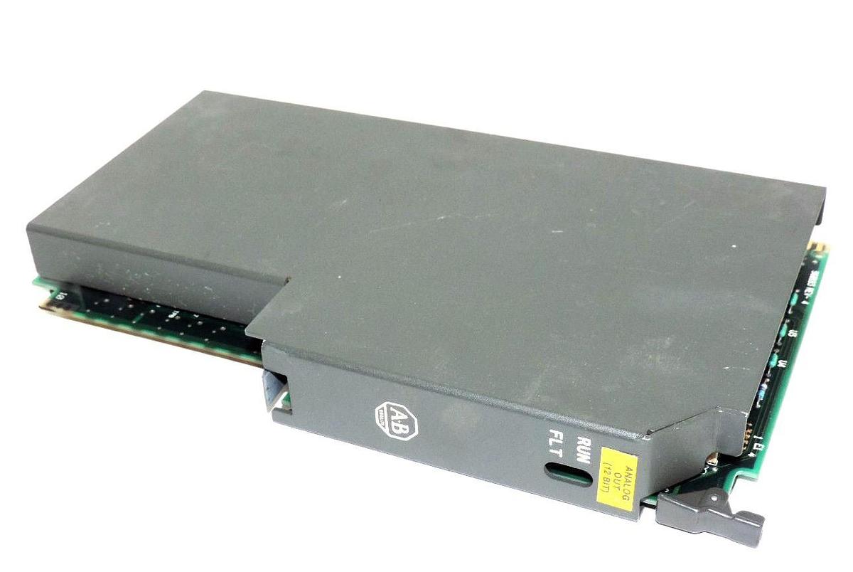 Used ALLEN BRADLEY 1771-OFE1 ANALOG OUTPUT MODULE 1771OFE1, SER. A F/W REV. B