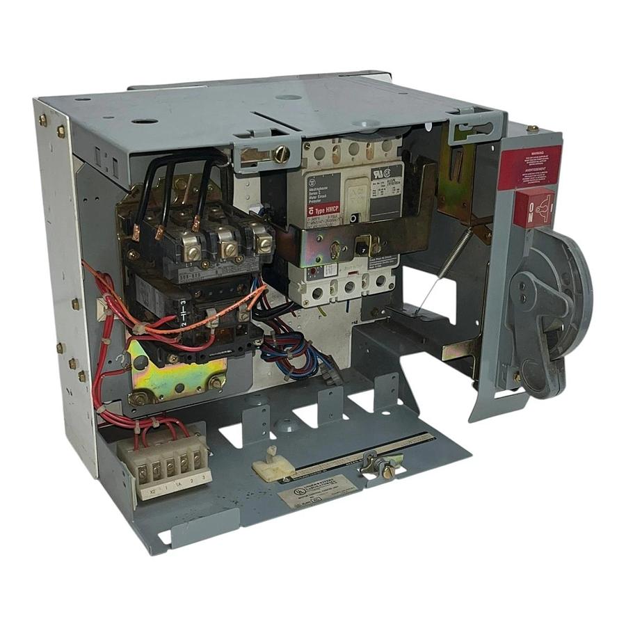Used Allen-Bradley 2113B-BABD-B7CA-98X8X N MCC Bucket 2HP Size 1 Starter Westinghouse