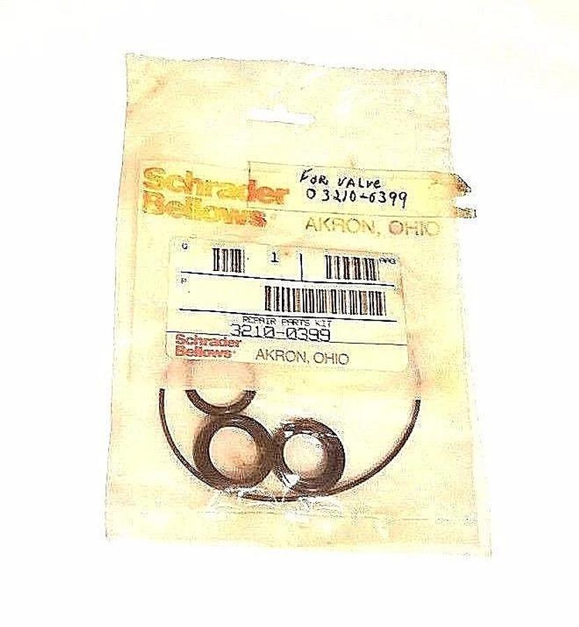 Used LOT OF 5 NEW SCHRADER BELLOWS 3210-0399 REPAIR PARTS KITS 32100399