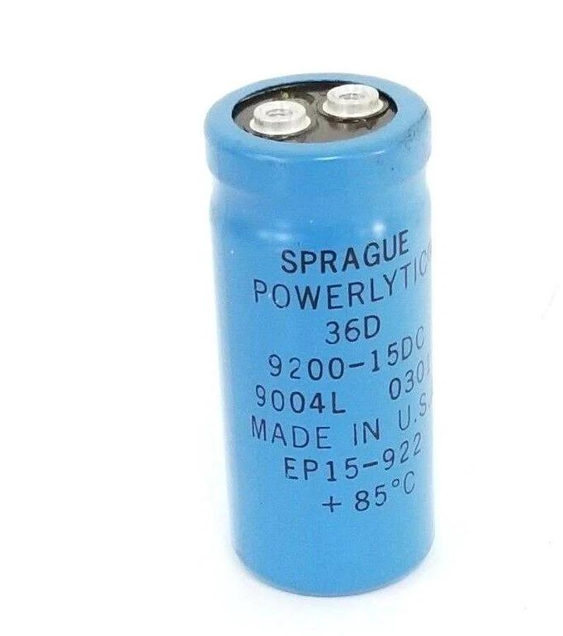 Used VISHAY SPRAGUE RESISTORS 9200-15DC SPRAGUE POWERLYTIC 36D, EP15-922