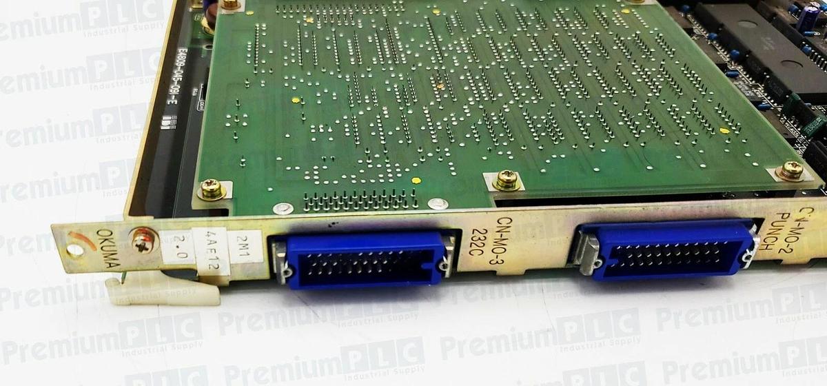 Used OKUMA OPUS 5000II E4809-045-091-E MAIN BOARD W/ E0227-702-008 BUBBLE MEMORY