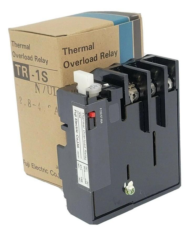 Used NIB FUJI ELECTRIC TR-1SN/UL 2.8-4.2A THERMAL OVERLOAD RELAY