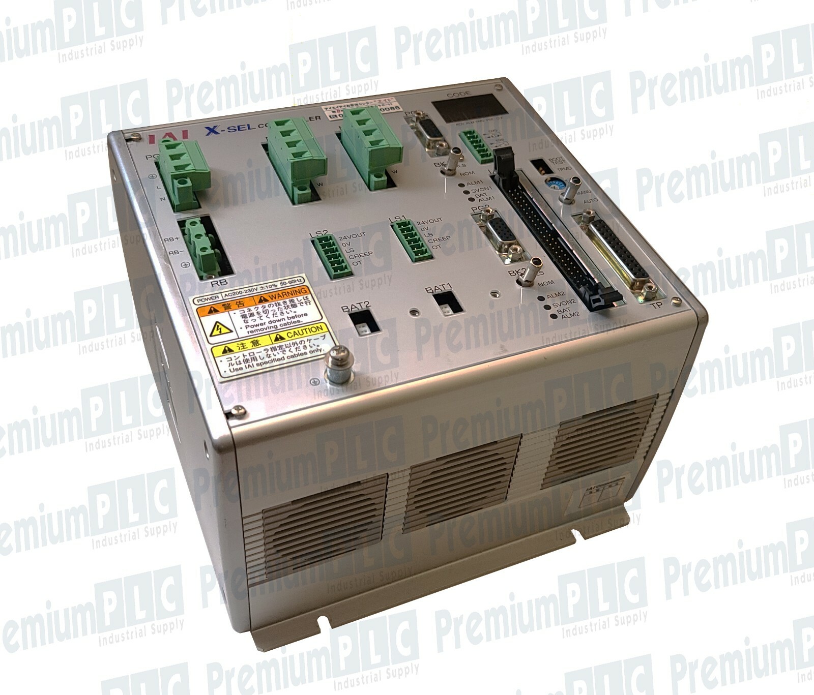 Used IAI XSEL-J-2-200I-100IB-N1-EEE-5-2 X-SEL 2-AXIS CONTROLLER XSELJ2200I100IBN1